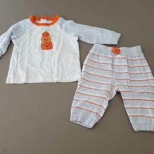 Boy Halloween Pumpkin Set